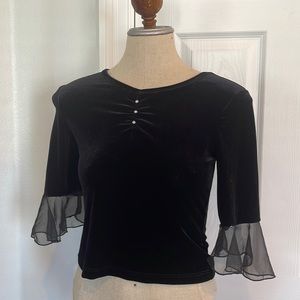 Amy Byer top formal Black